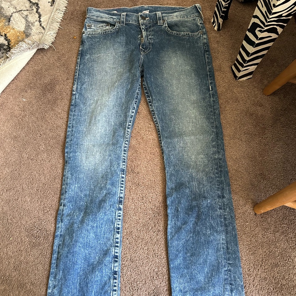 True Religion Ricky Straight Fit Jeans Size 33